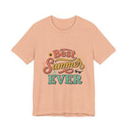 Best Summer Ever T-Shirt — Retro Colorful Vacation Tee