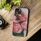 Tough Case — Pink Peonies Floral Phone Case
