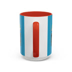 Coffee Mug — Bright Blue Accent Ceramic Mug (11/15oz)
