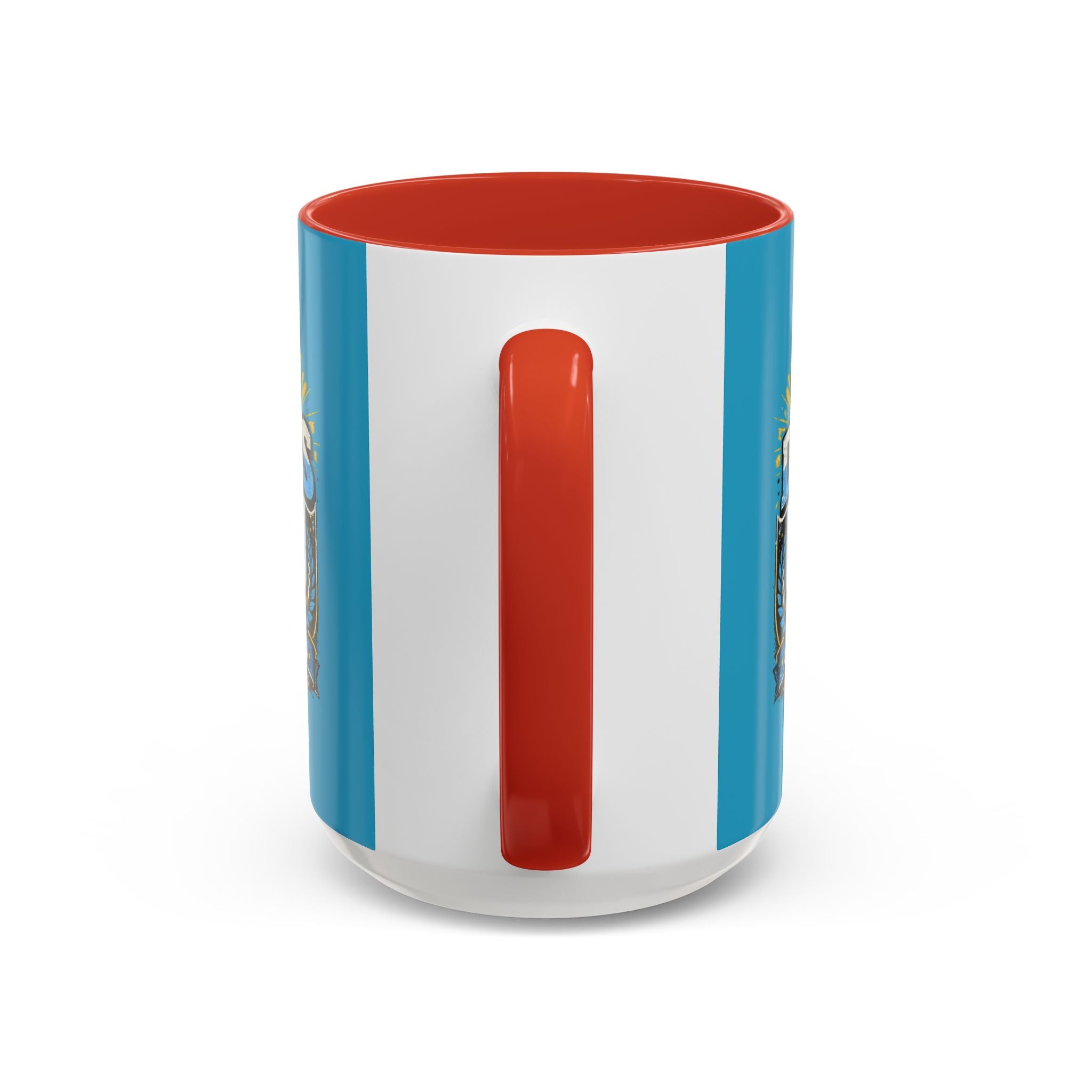 Coffee Mug — Bright Blue Accent Ceramic Mug (11/15oz)