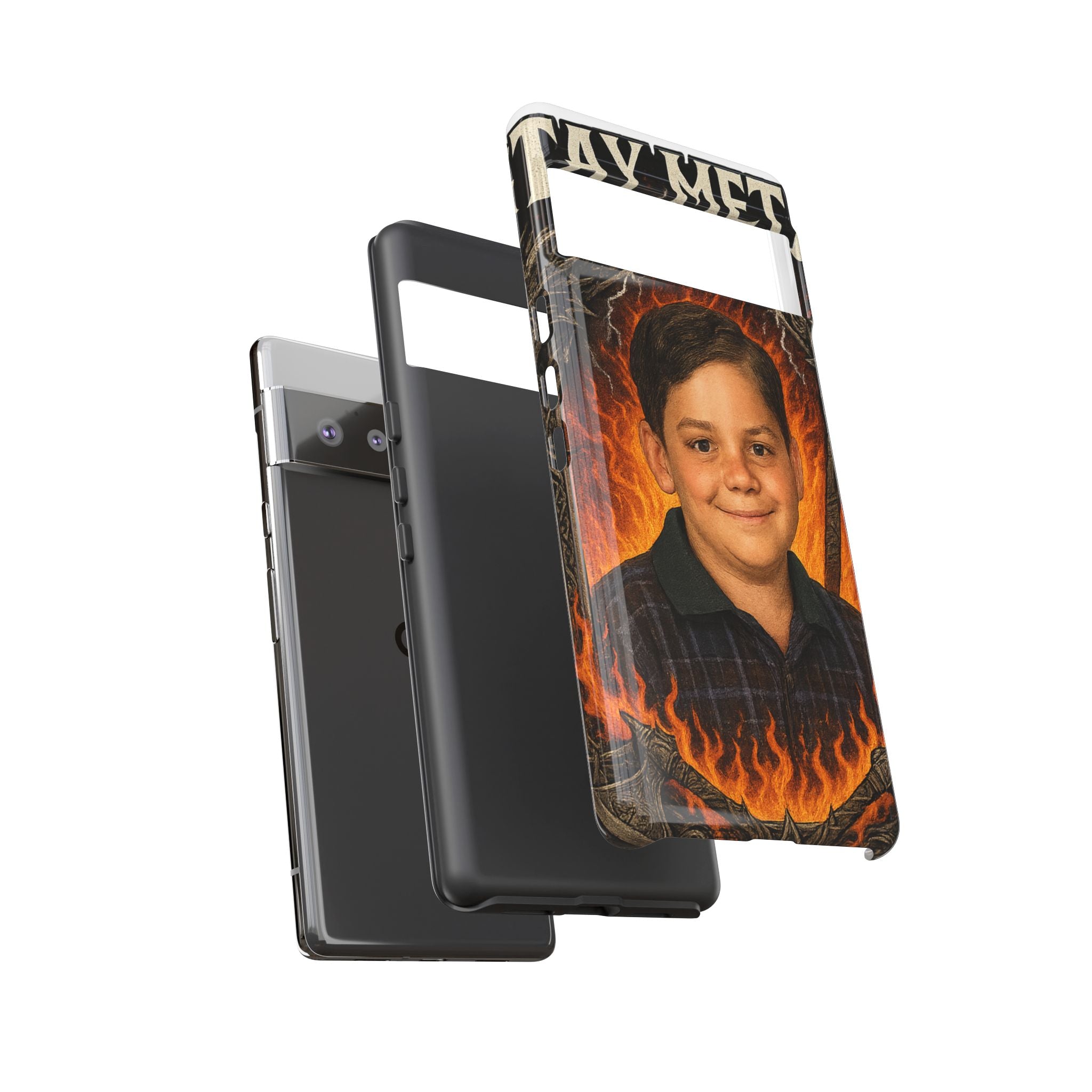 Metalhead Phone Case, Tough Cases for Music Lovers, Personalize with Unique Art, Gift for Metal Fans, Rock Lover's Accessory