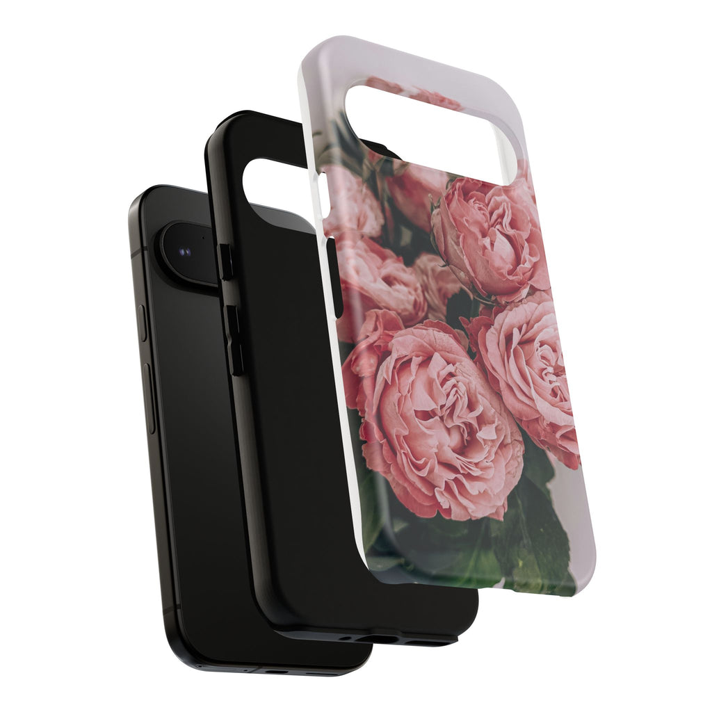 Tough Case — Pink Peonies Floral Phone Case