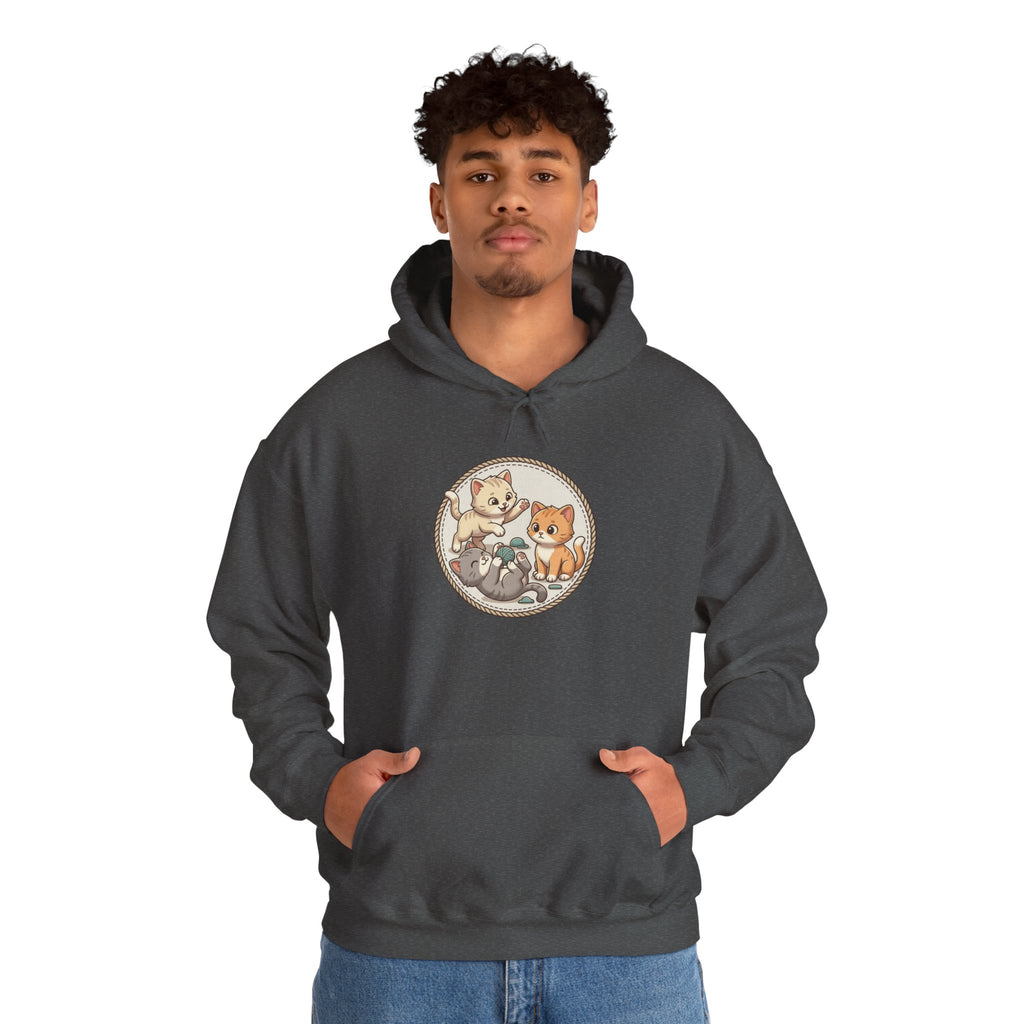Cute Kittens Hoodie — Adorable Cat Trio