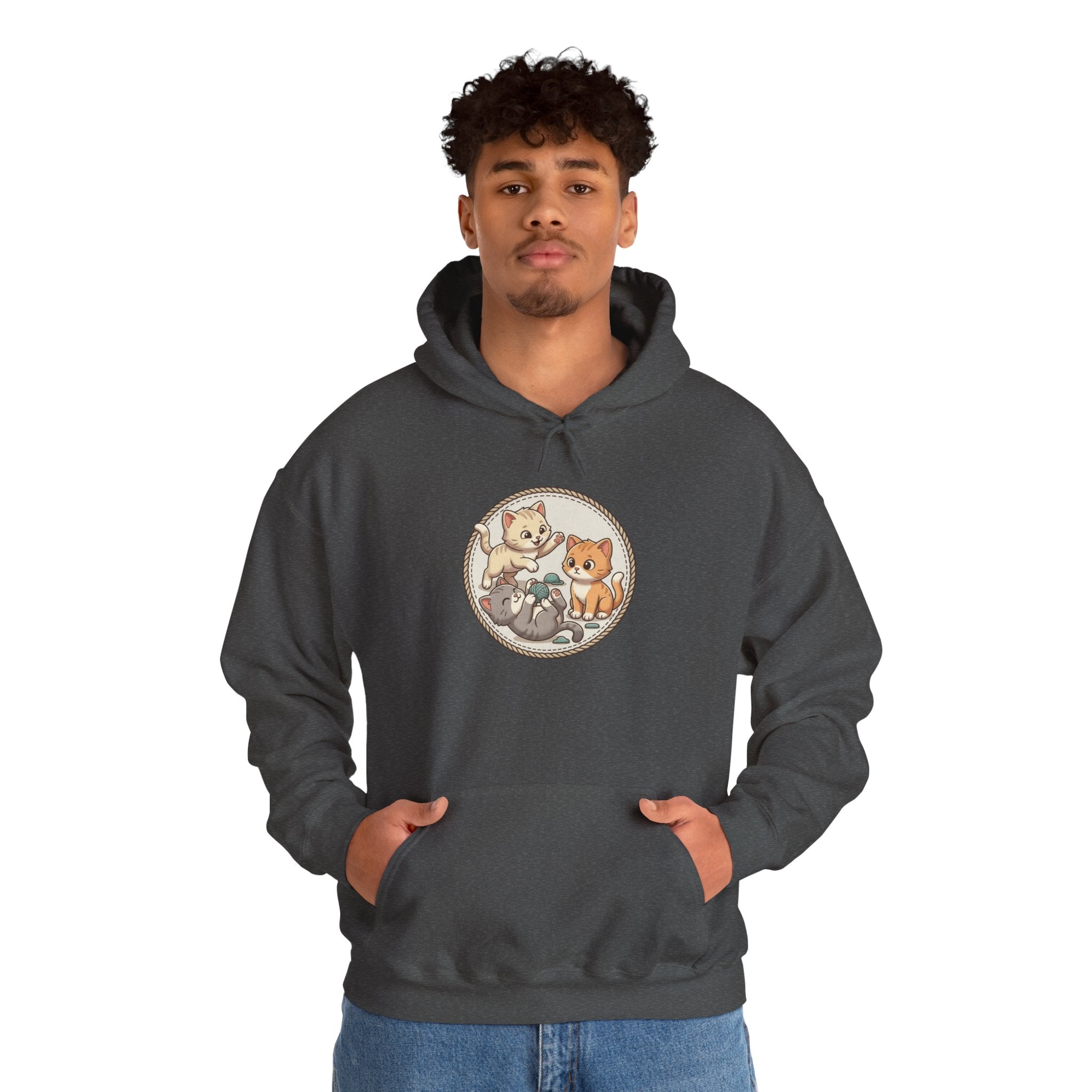 Cute Kittens Hoodie — Adorable Cat Trio