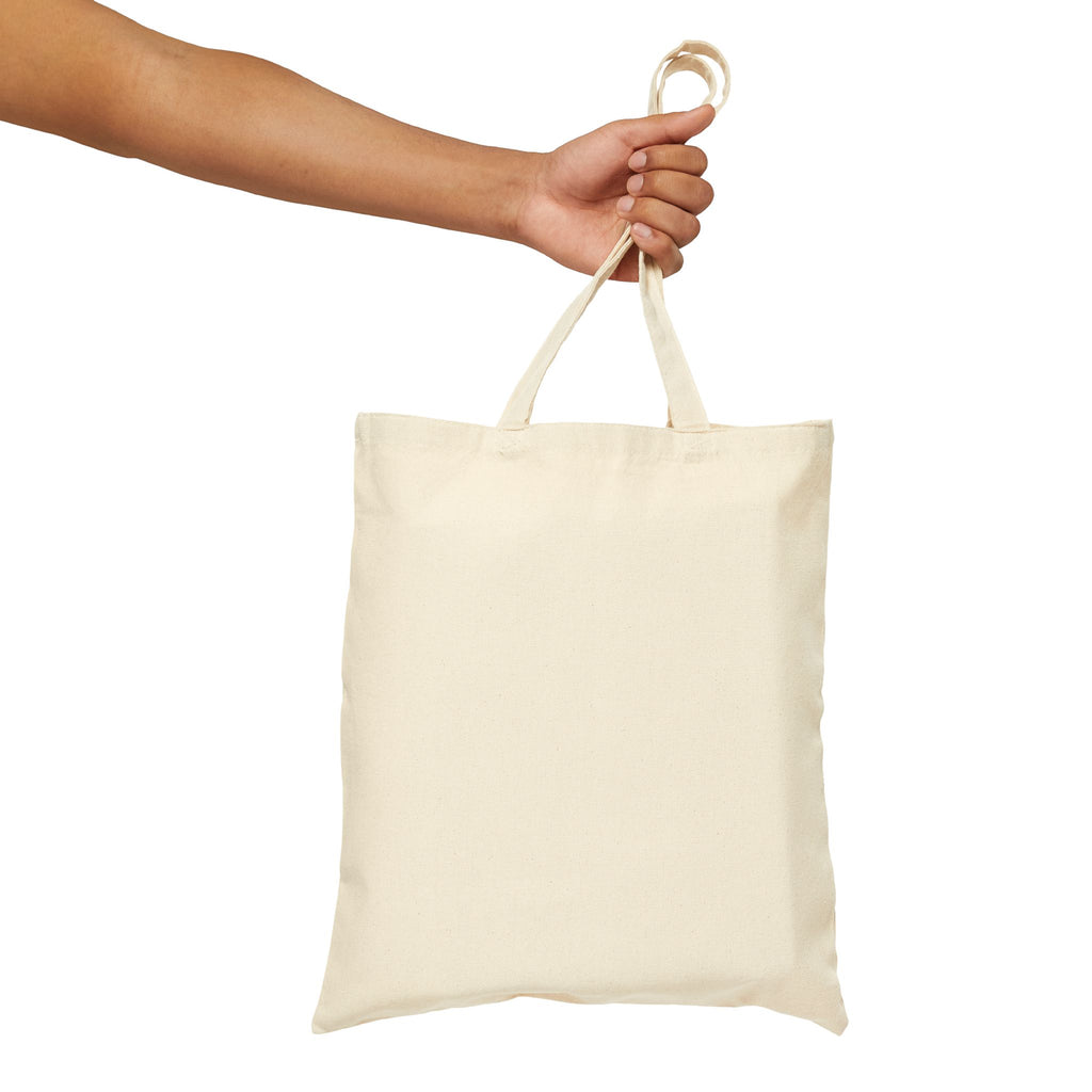Tote Bag — "Hetero Tamas" Retro Rainbow Canvas Tote