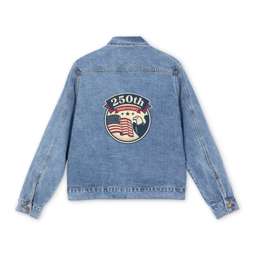 Denim Jacket — 250th Anniversary Eagle & Flag Back Patch