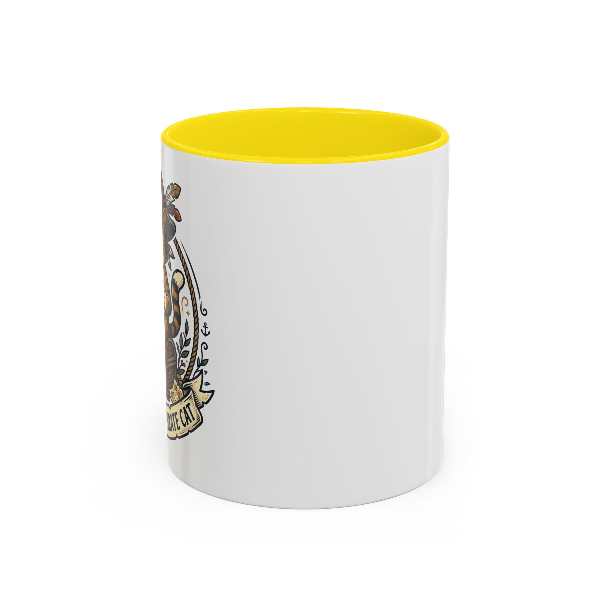 Vintage Sailor Anchor Coffee Mug — Nautical Tattoo Accent Mug (11/15oz)