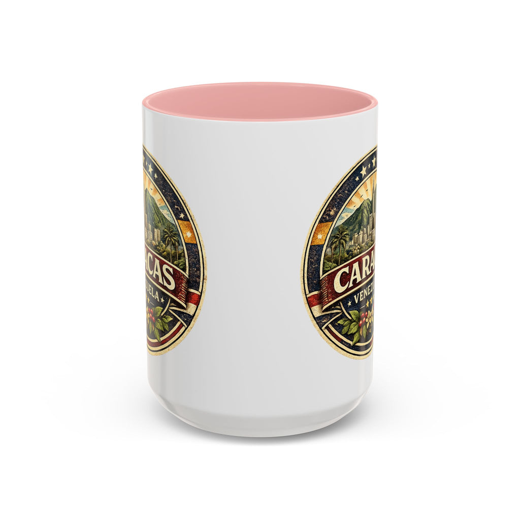 Caracas Venezuela Vintage Travel Accent Coffee Mug