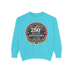 250th 4th of July Anniversary Sweatshirt — Patriotic Independence Day Crewneck