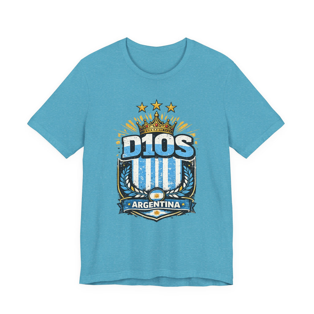D10S Argentina Tee — Football Fan Shirt