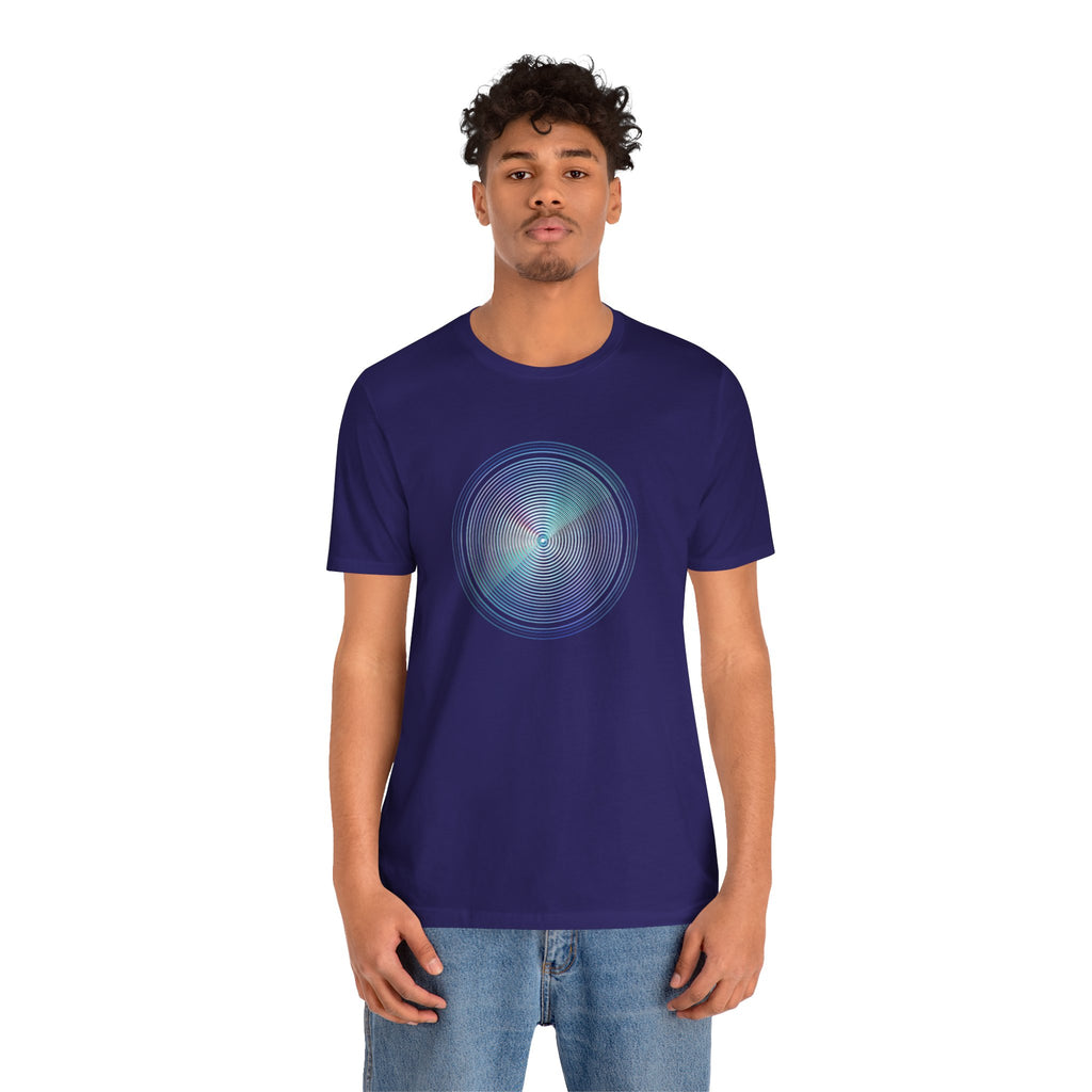 Hypnotic Holo Spiral T‑Shirt