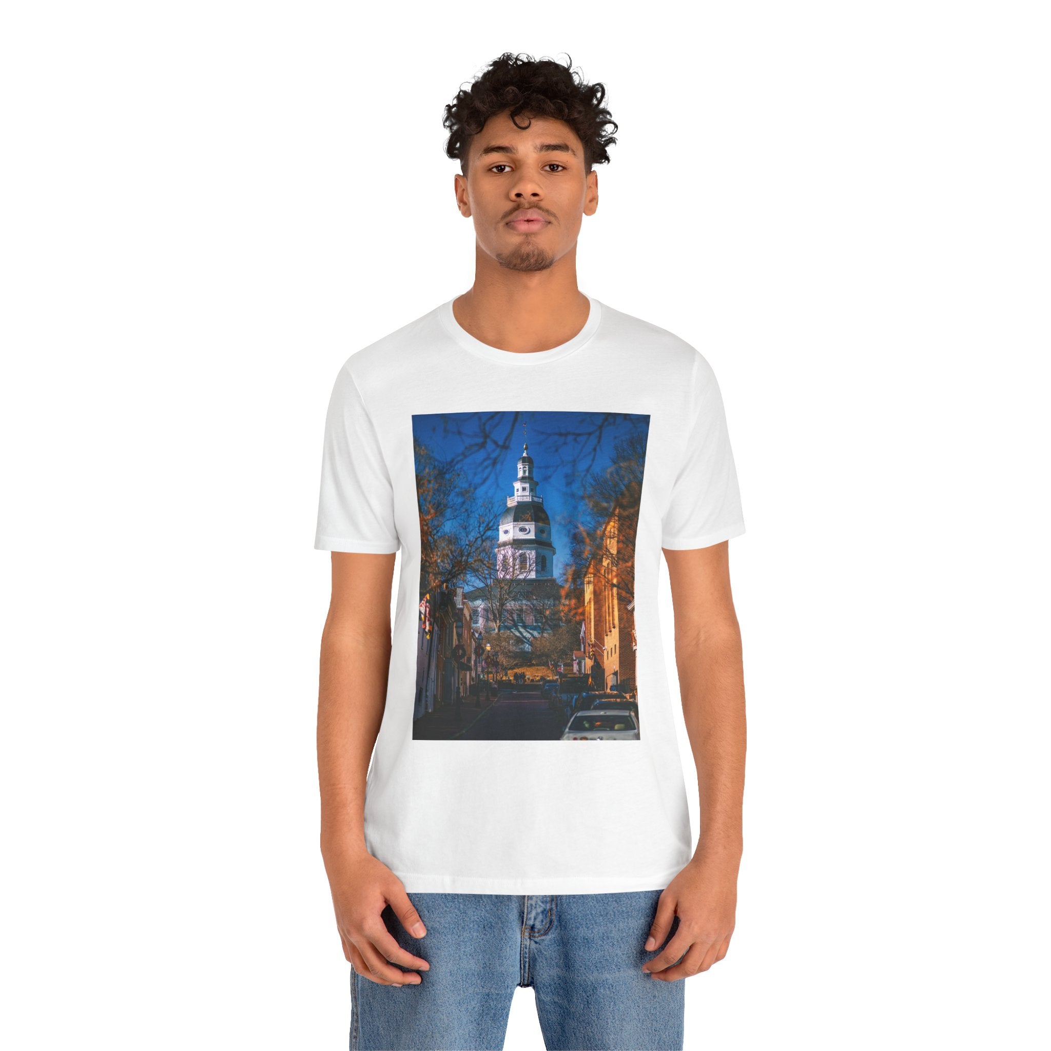 Maryland State House Street Photo Tee