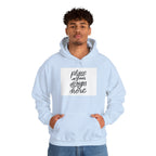 Classic Hoodie with Centered Design – 'Place Your Design Here'