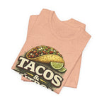 T-Shirt — Tacos & Fútbol Graphic Tee — Soccer Fan Mexican Food Mashup