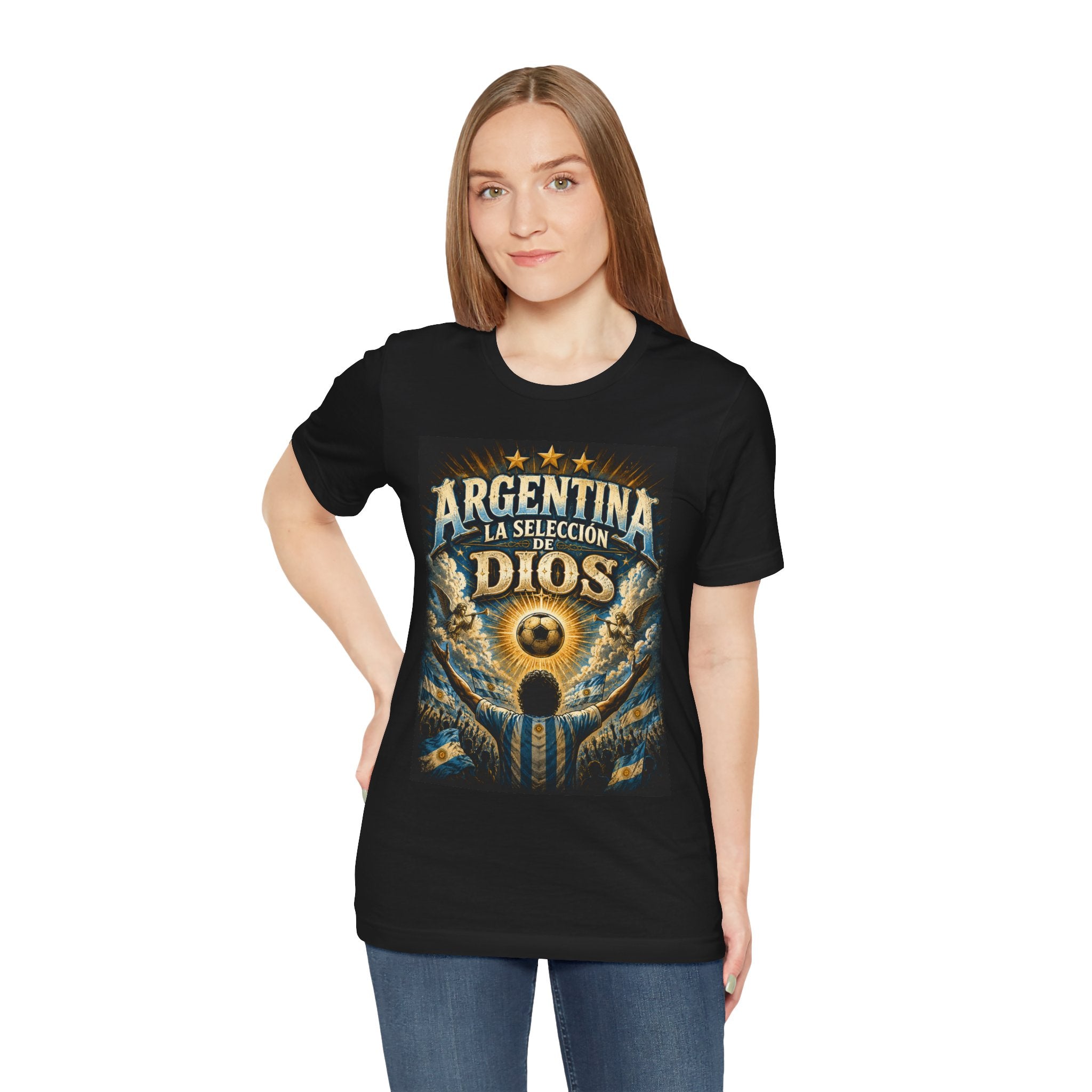 Argentina La Selección de Dios T-Shirt — Soccer Fan Tee