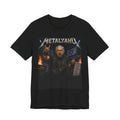 Metal Band Graphic Tee — "Metalyahu" Heavy Metal Israel Guitar Design