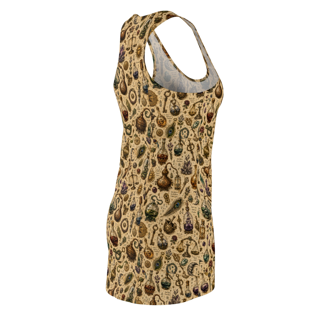Racerback Dress — The Alchemist's Cabinet Print
