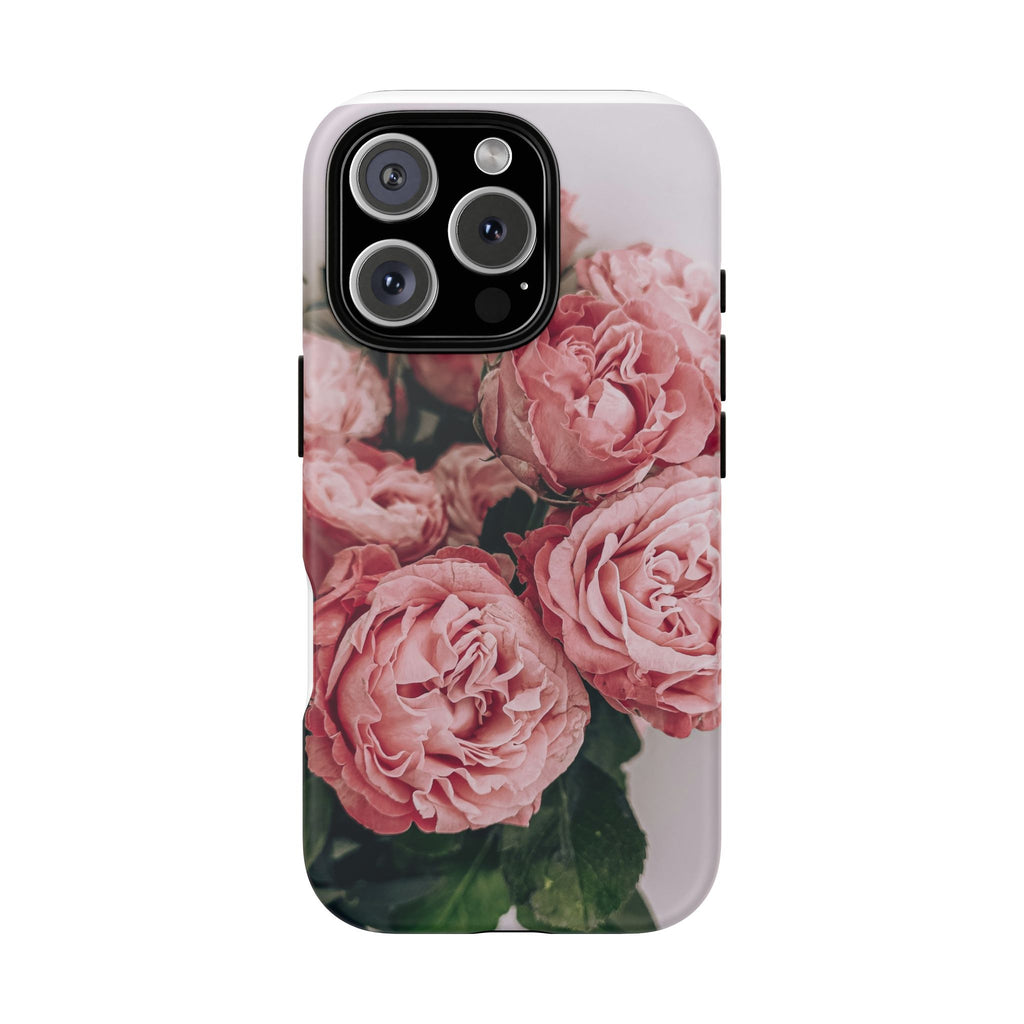 Tough Case — Pink Peonies Floral Phone Case