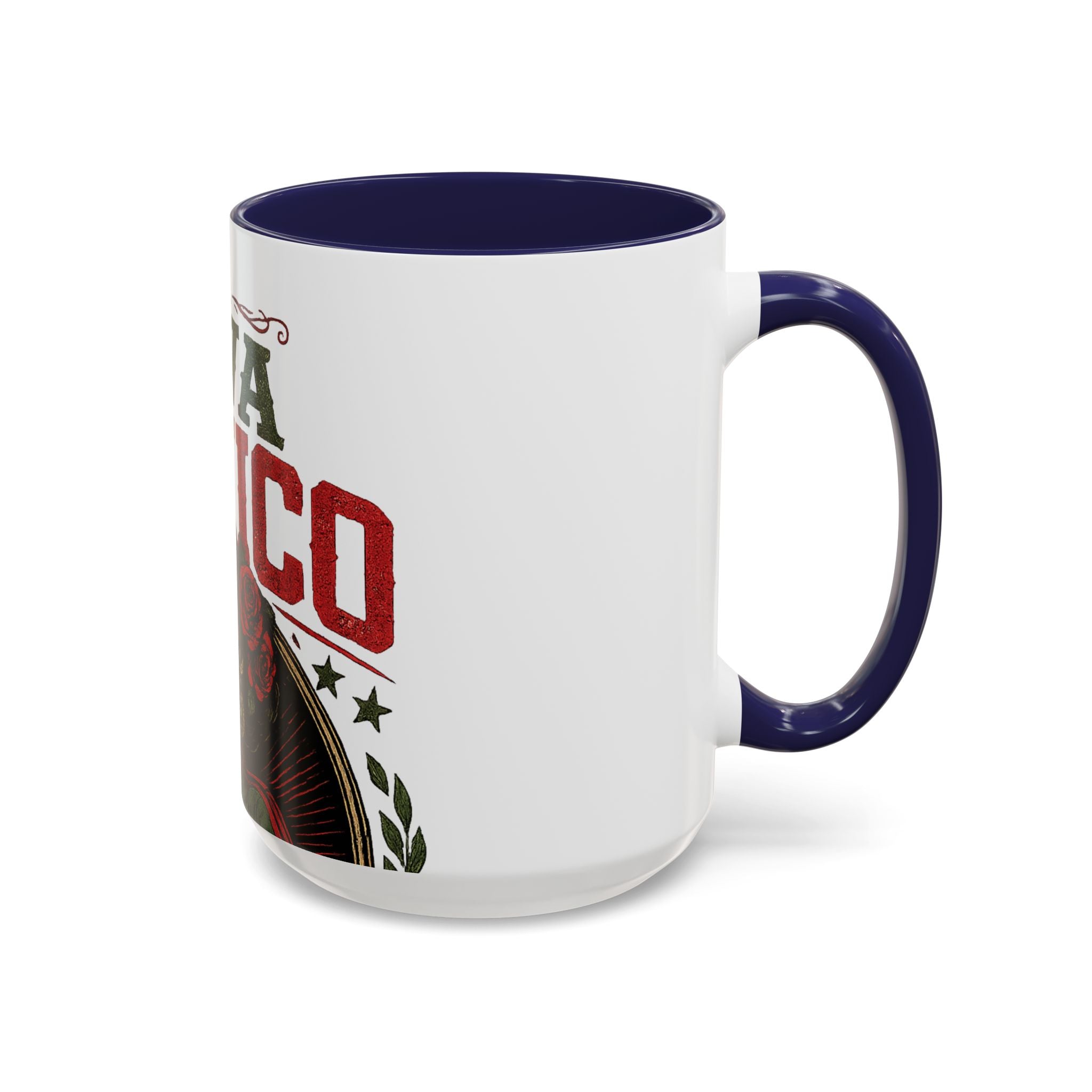 Viva Mexico Accent Coffee Mug — Day of the Dead Skeleton Design (11/15oz)