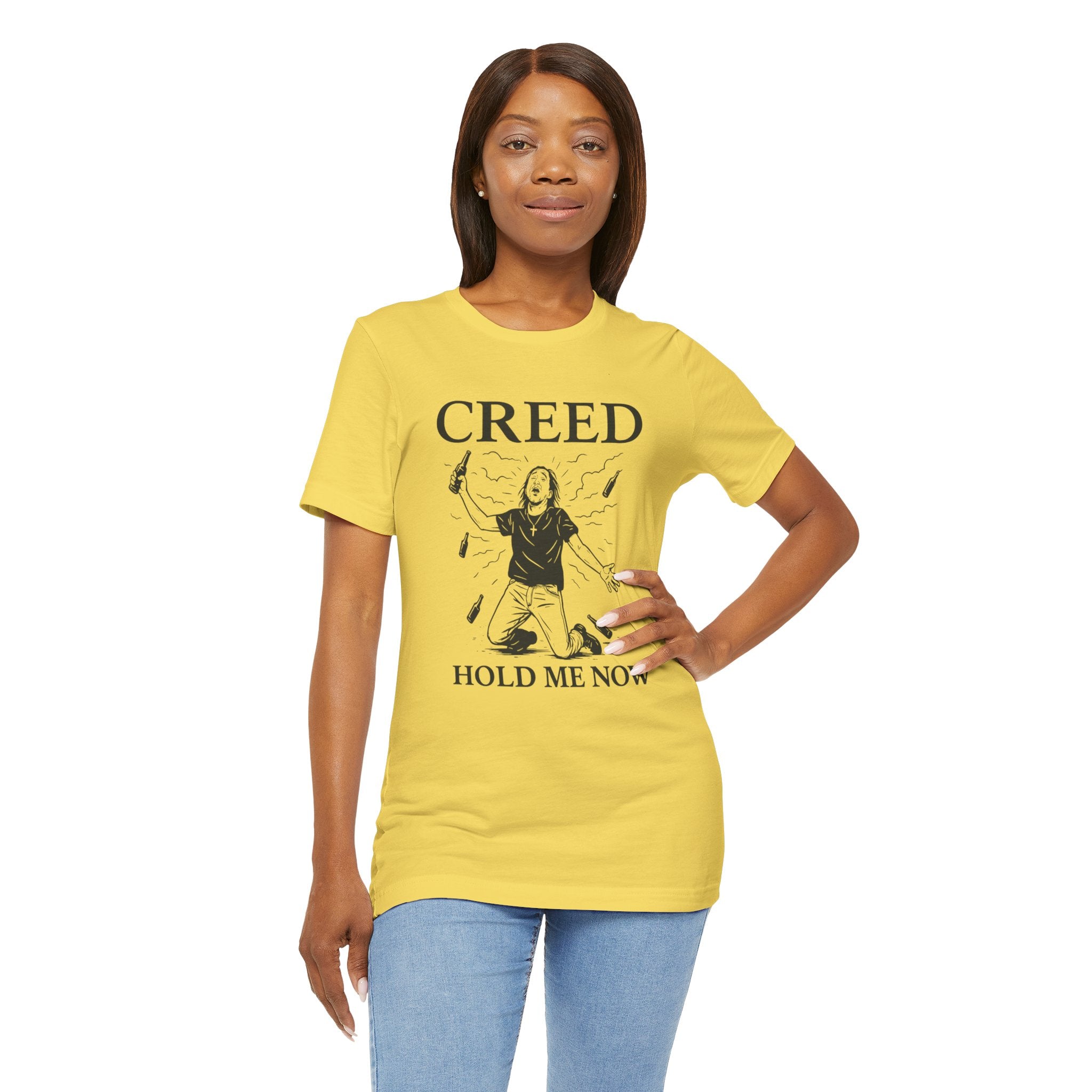 Creed Hold Me Now Graphic Tee – Unisex Jersey Short Sleeve T-Shirt