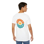 Summer Vibes Tee — Retro Sun Graphic Back Print