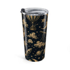 20oz Celestial Moon & Stars Tumbler — Vintage Night Sky Travel Cup
