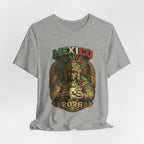 Mexico 2026 Aztec Warrior T-Shirt — Vintage Mexican Pride Soccer World Cup Tee