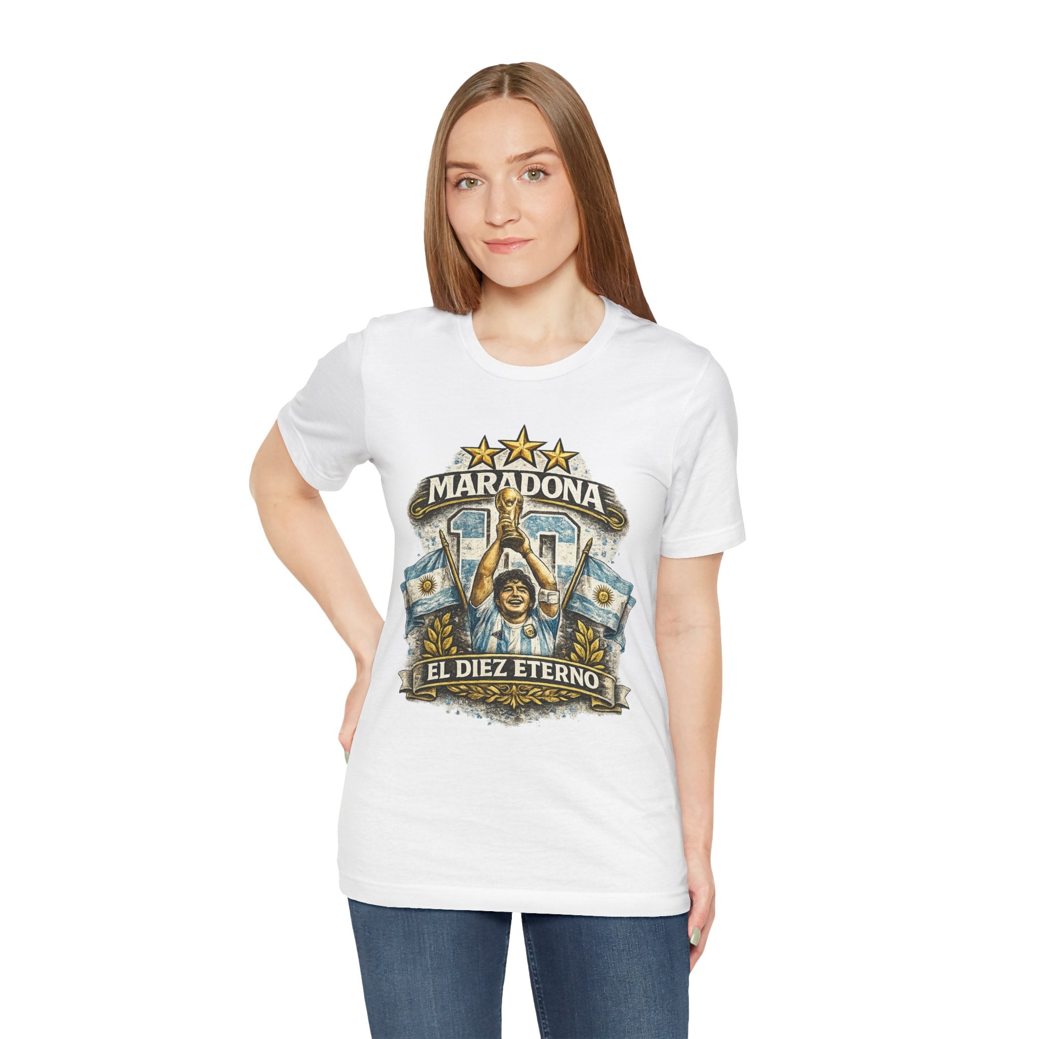 Maradona 'El Diez Eterno' Soccer Tee