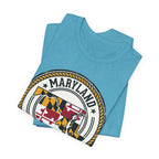 Maryland State Seal T-Shirt – The Free State Flag Emblem Tee