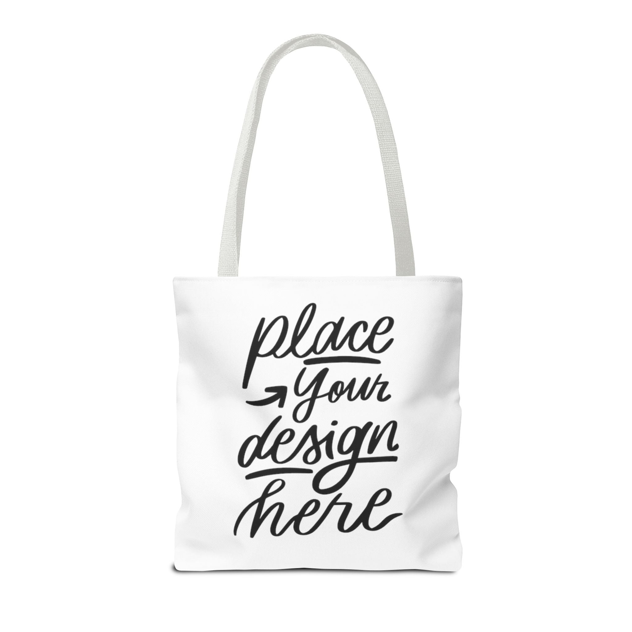 Custom Printed Tote Bag — Personalized All-Over-Print Canvas Shopper