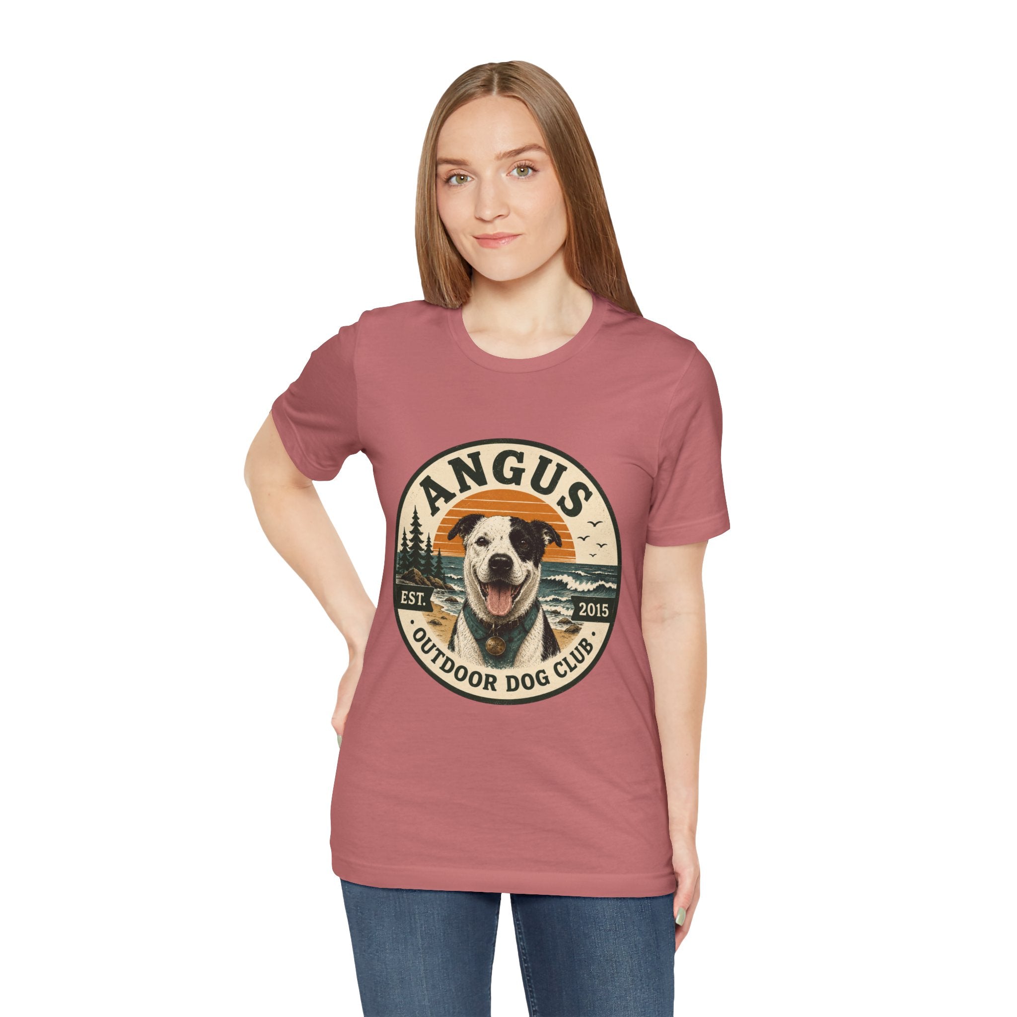 Angus Dog Photo Collage T-Shirt
