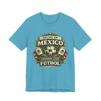 Mexico Soccer T‑Shirt — "Hecho en México, Criado con Fútbol" Vintage Football Tee