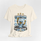 T-Shirt — 'El Campeón del Mundo: Hace Lo Que Quiere' Soccer Champion Tee