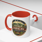 Caracas Venezuela Vintage Travel Accent Coffee Mug