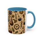 The Alchemist's Cabinet Coffee Mug — Vintage Apothecary Accent Mug (11/15 oz)