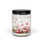Floral Meadow Scented Soy Candle — 9oz Jar (Fresh Wildflower Aroma)