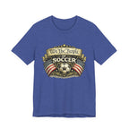 We The People of Soccer T-Shirt — American Flag Vintage Soccer Tee