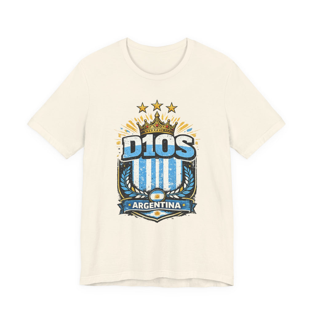 D10S Argentina Tee — Football Fan Shirt