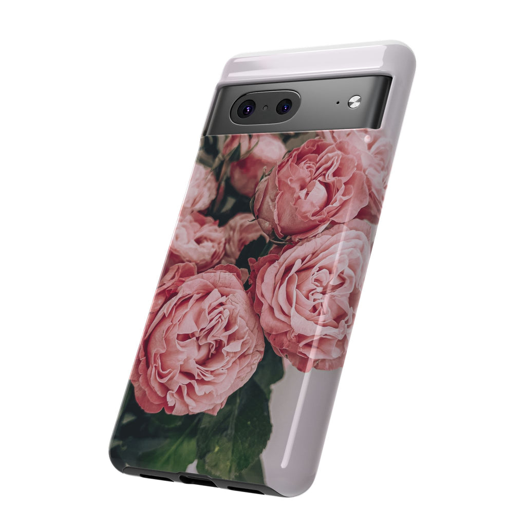 Tough Case — Pink Peonies Floral Phone Case