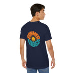 Summer Vibes Tee — Retro Sun Graphic Back Print