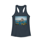 Women's Racerback Tank - Es Vedrà, Spain View