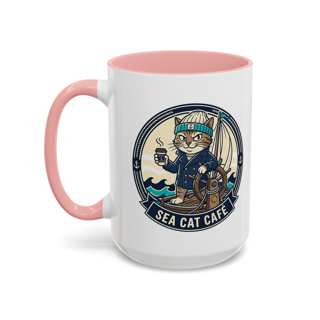 Nautical Sailboat Coffee Mug – Vintage Ocean Adventure Accent Mug
