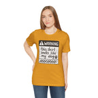 T-Shirt — "Warning: This Shirt Smells Like My Dog" Funny Dog Lover Tee