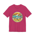 Amalfi Coast Vintage Travel Tee — Scenic Lemon & Vespa Graphic