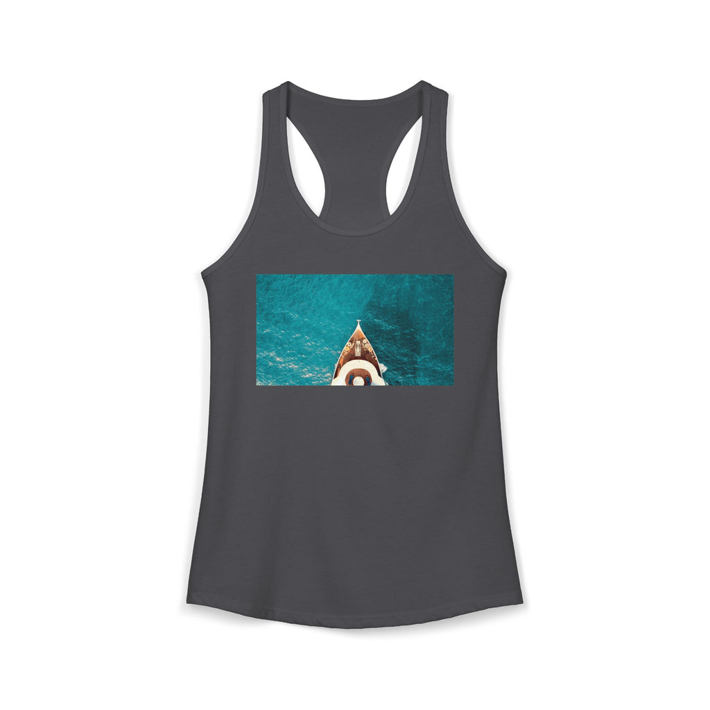 Women's Ideal Racerback Tank - Summer Boat