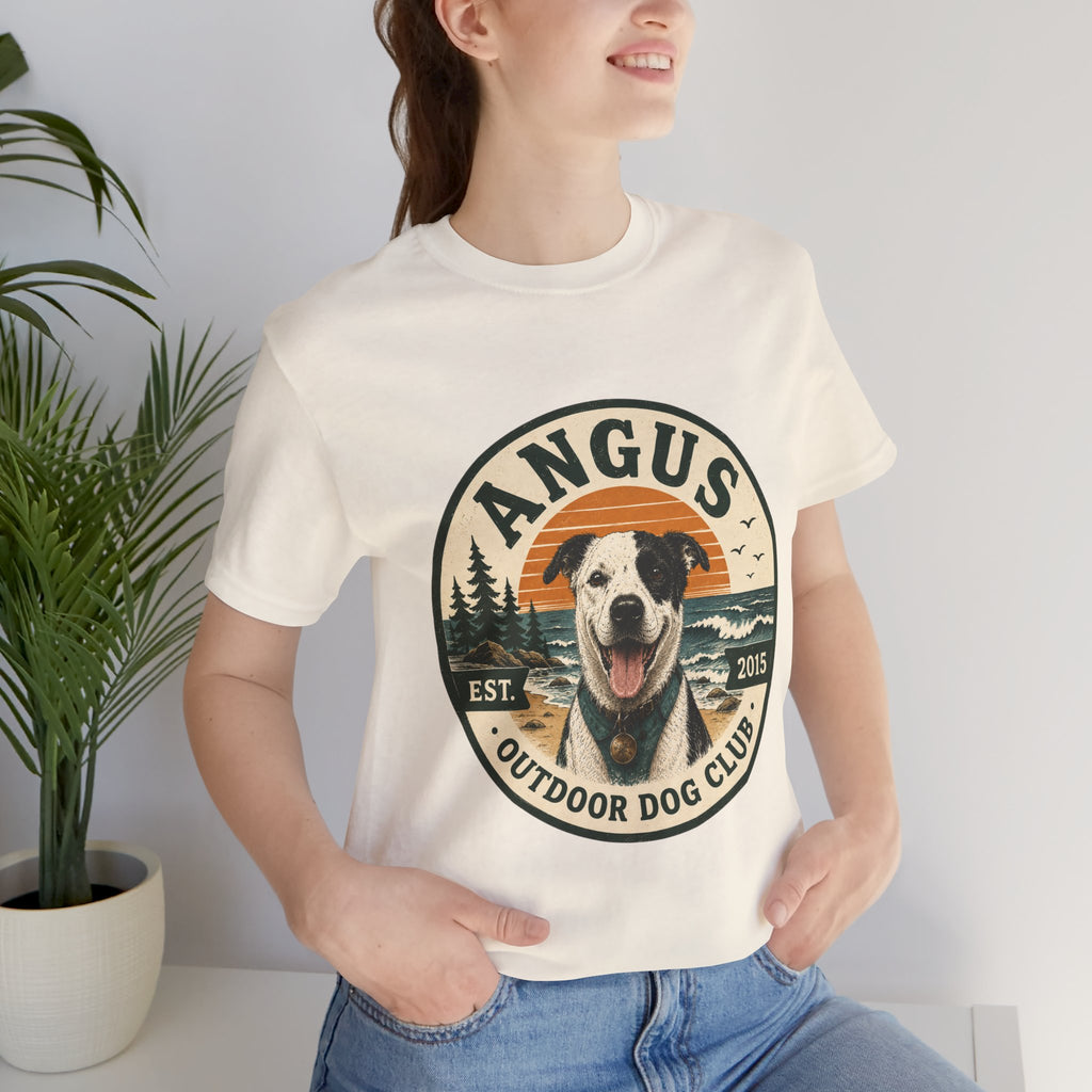 Angus Dog Photo Collage T-Shirt