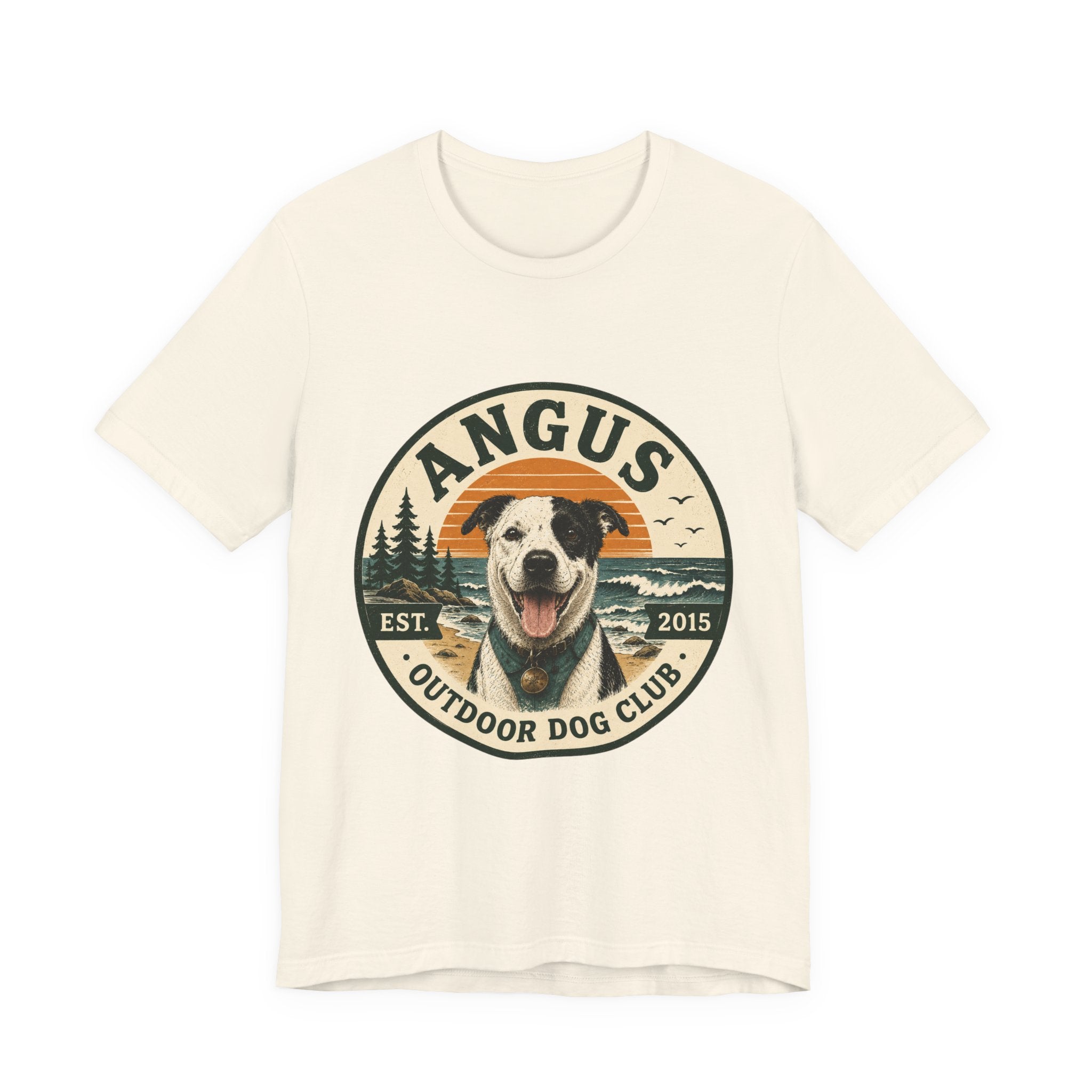 Angus Dog Photo Collage T-Shirt