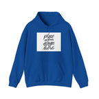 Classic Hoodie with Centered Design – 'Place Your Design Here'