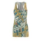 Floral Vintage Art Nouveau Racerback Dress — All-Over Print