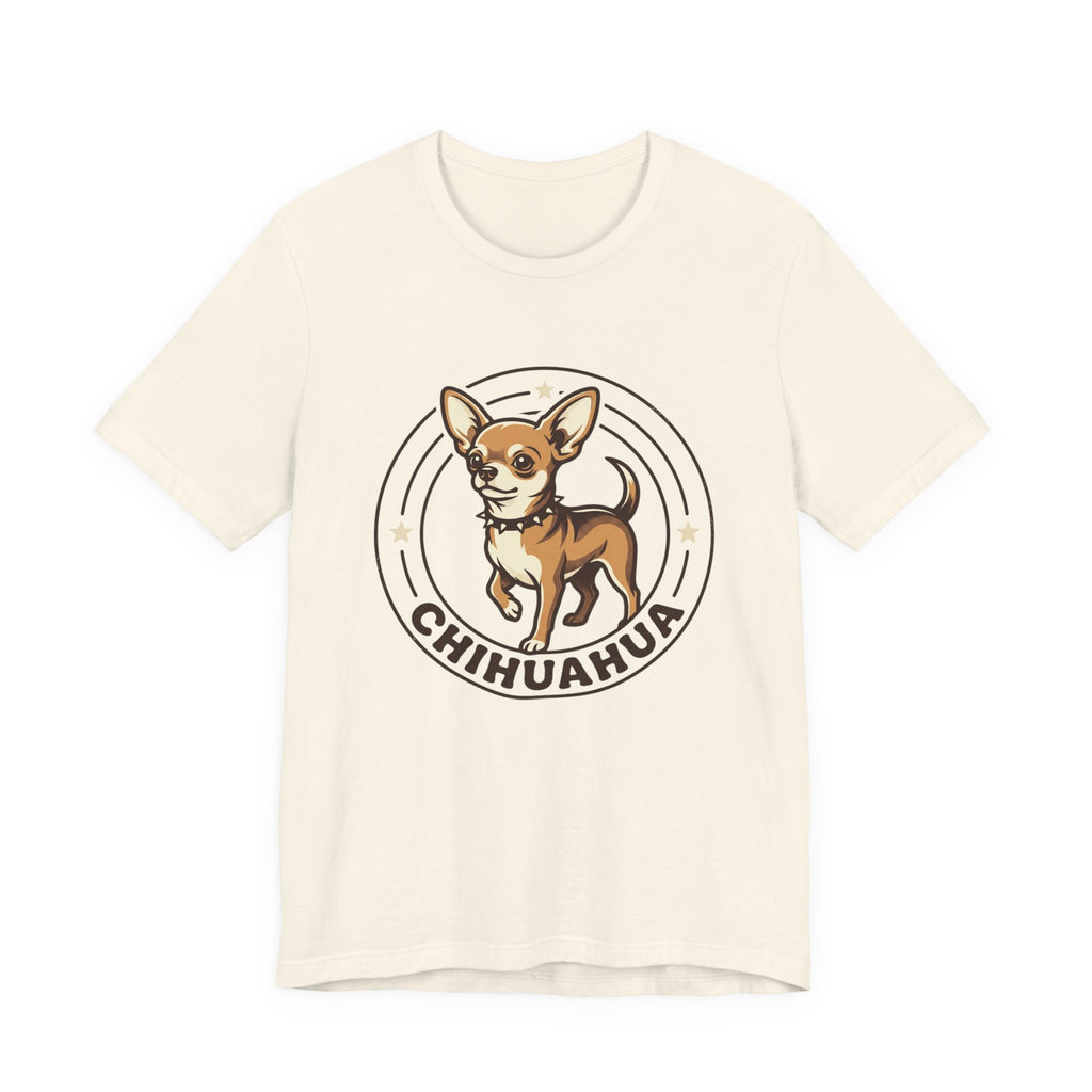 Chihuahua Graphic Tee — Cute Cartoon Dog T‑Shirt for Chihuahua Lovers